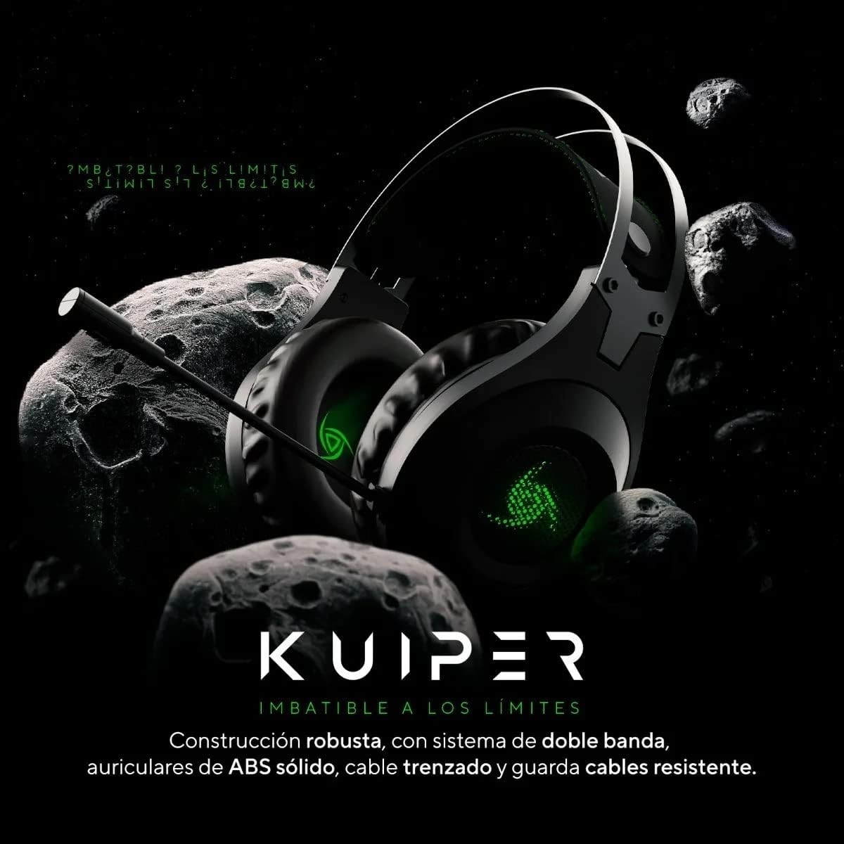Audífonos Gamer Kuiper VSG Multiplataforma Cable Trenzado e Iluminación