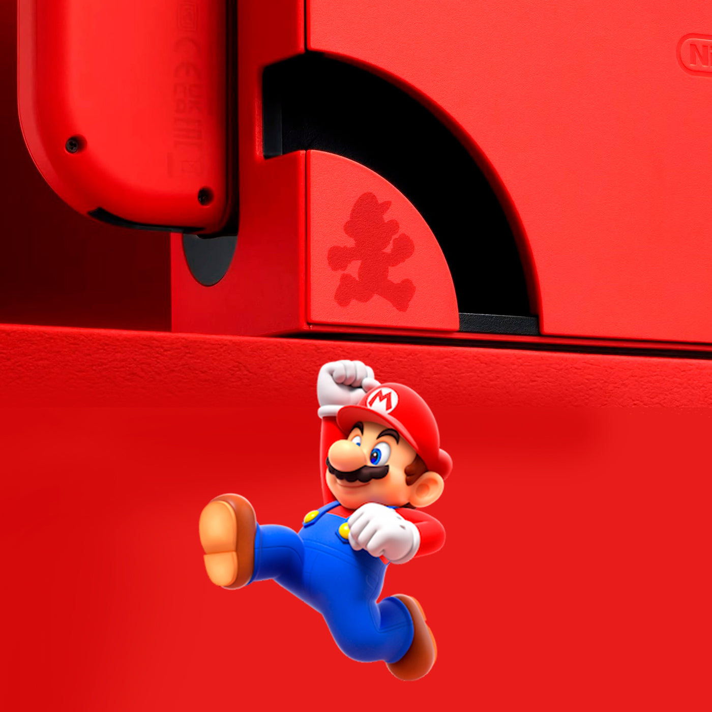 Nintendo Switch Oled Mario Red