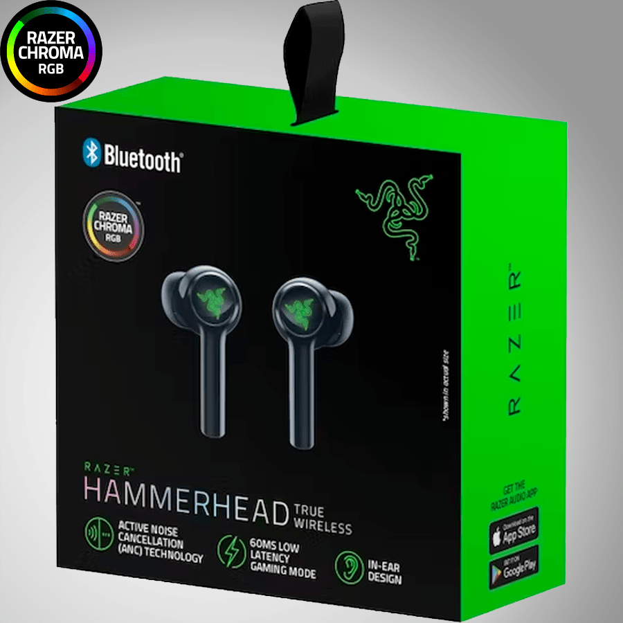 Audífonos Gamer Razer Hammerhead True Wireless Gen 2 Low Latency