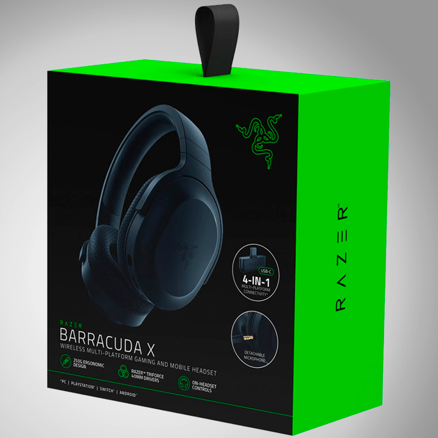 Audífonos Gamer Razer Barracuda X Wireless TriForce