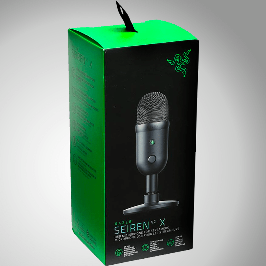 Micrófono Razer Seiren V2 X Supercardioide para Streaming | Achorao
