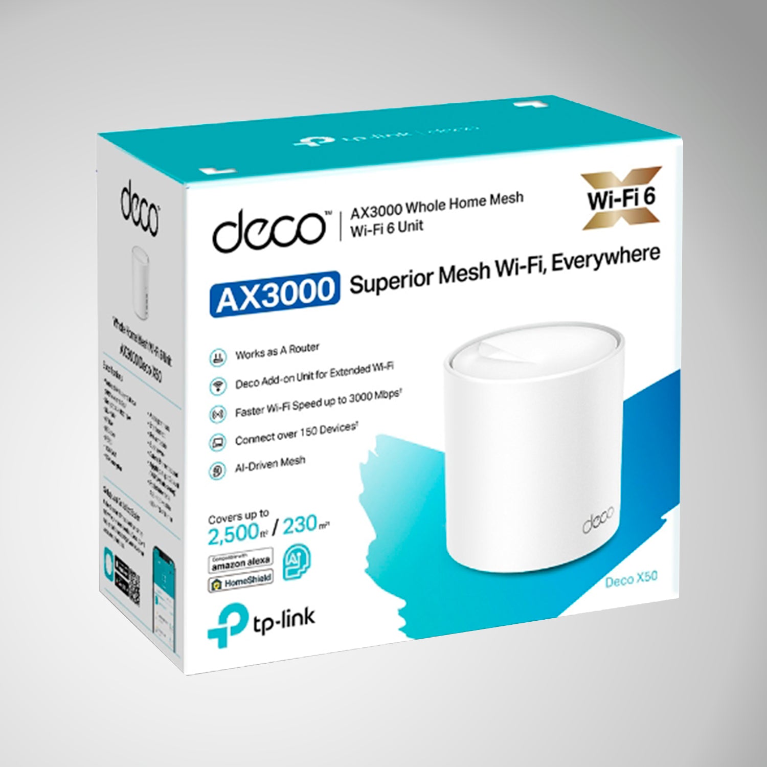 TP-LINK DECO X50(3-PACK) | TP-Link Deco X50 (3-pack) Doble Banda (2,4 - View #5