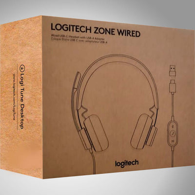 Audifonos Logitech Zone Wired Cancelación de Ruido Multimedia