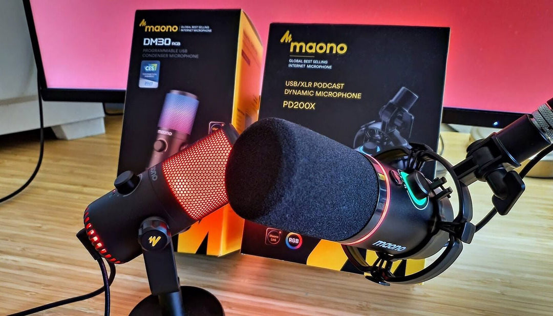 Maono llega a Achorao: micrófonos e interfaces accesibles