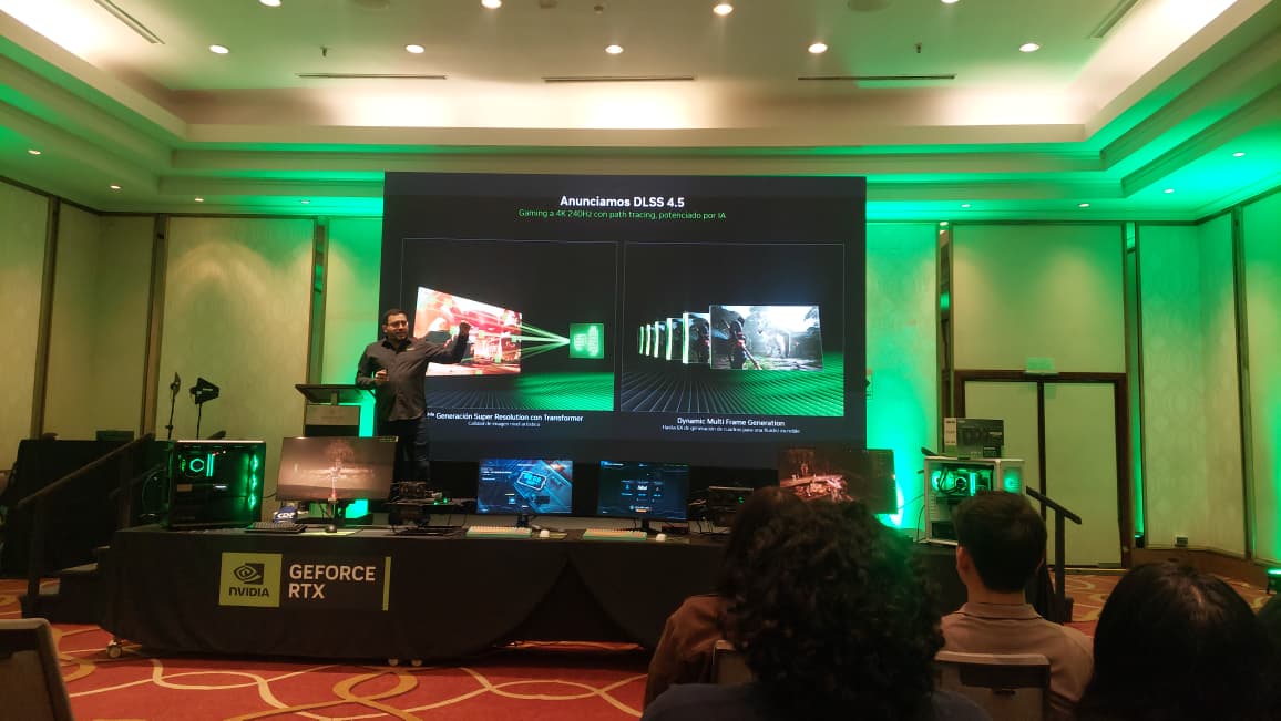 DLSS 4.5: NVIDIA apuesta todo a la IA (y estuvimos ahí)
