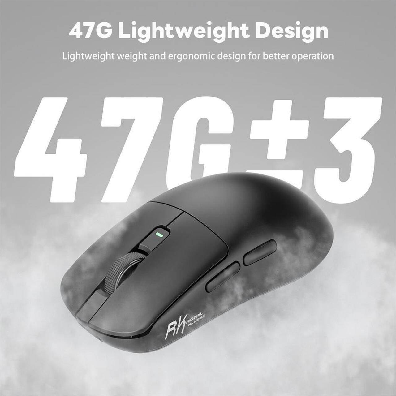 Mouse gamer Royal Kludge M3 Inalámbrico - Achorao