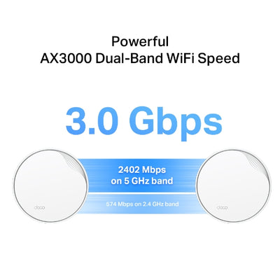 Tp Link Deco X50-POE MESH AX3000 WIFI 6 HOME (PACK X2)