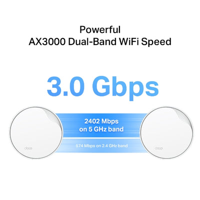 Tp Link Deco X50-POE MESH AX3000 WIFI 6 HOME (PACK X3) - Achorao