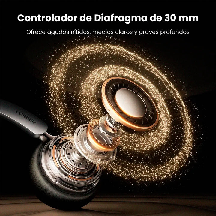 Audífonos inalámbricos UGREEN Studio Plus, ANC, HP207