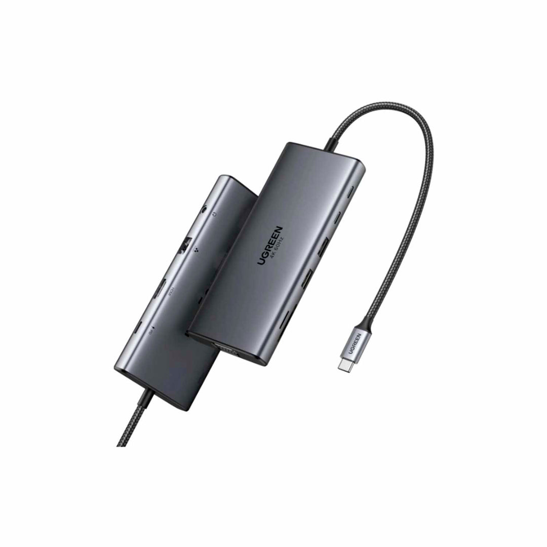 Adaptador hub USB-C UGREEN CM639 11 en 1 Multifuncción - Achorao