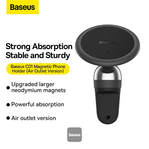 Soporte magnético para teléfono Baseus C01 (Versión para salida de aire) - Achorao
