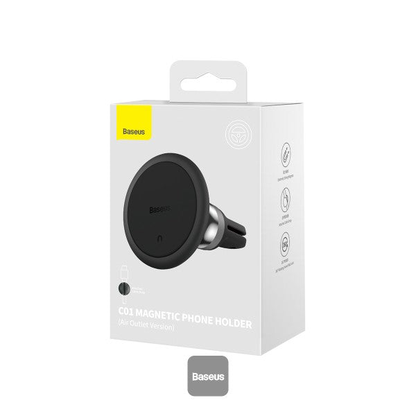Soporte magnético para teléfono Baseus C01 (Versión para salida de aire) - Achorao