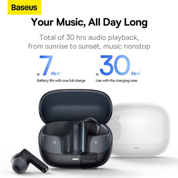 Audifonos inalámbricos Baseus Bowie M2S True Wireless Nothing extra just music - Achorao