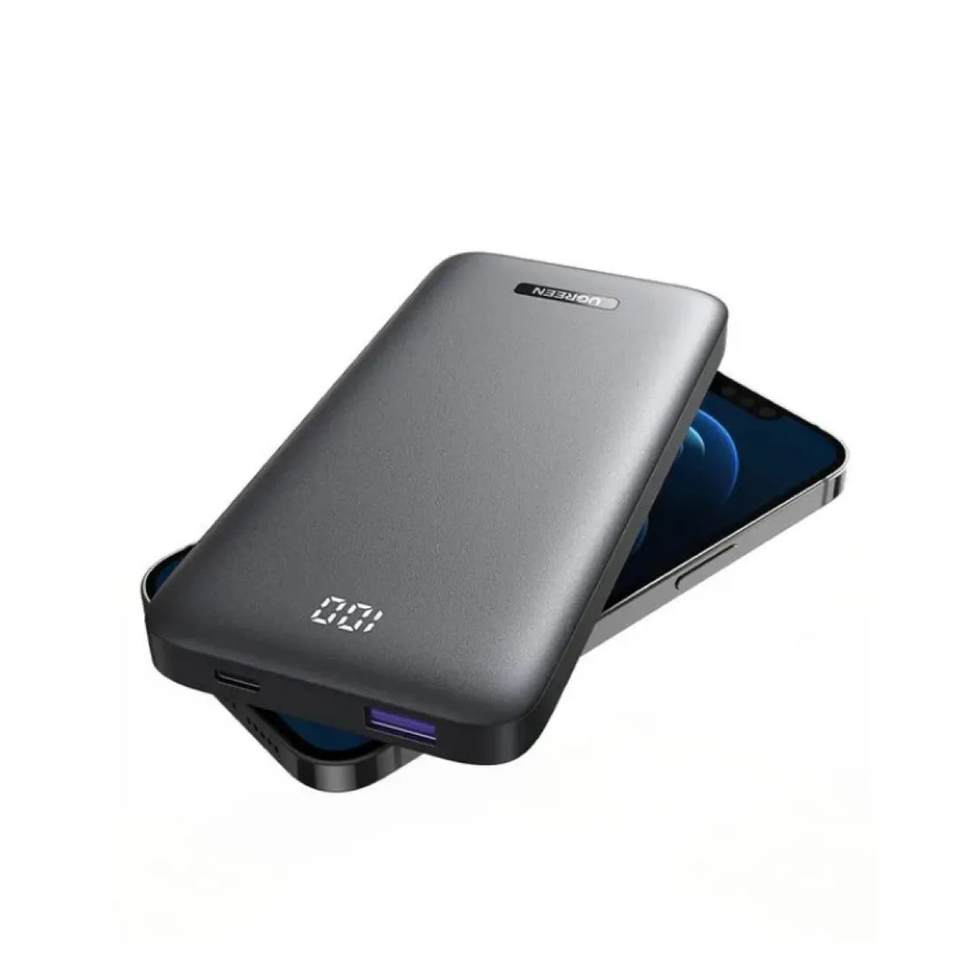 Power bank UGREEN PB198, 10000 mAh, 20 W, USB-A + USB-C - Achorao