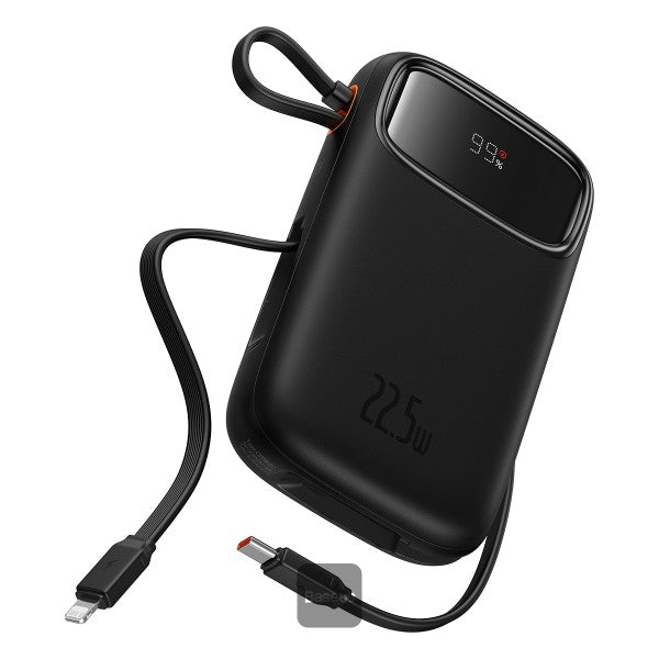 Power Bank Baseus Qpow2 Dual fast charging cables 10000mAh 22.5W Lightning + C - Achorao