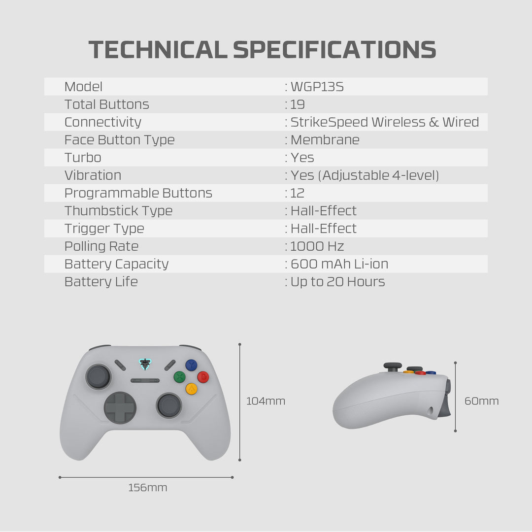 Gamepad FANTECH Shooter III WGP13S Supermaxfit - Achorao