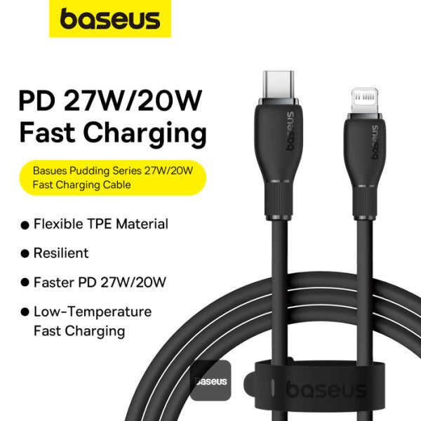 Cable USB Baseus Pidding Series de C a lightning 20W 1.2m - Achorao