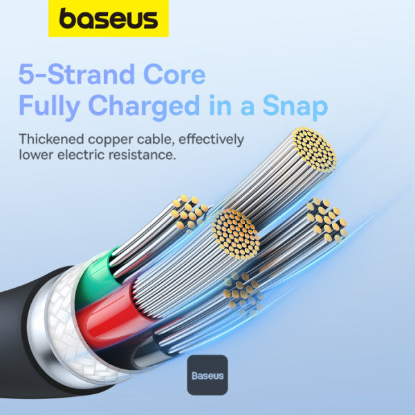 Cable USB Baseus Pidding Series de C a lightning 20W 1.2m - Achorao
