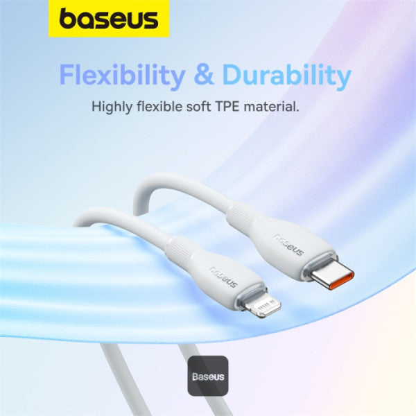 Cable USB Baseus Pidding Series de C a lightning 20W 1.2m - Achorao