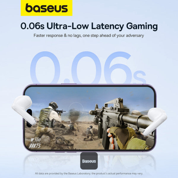 Audifonos Bluetooth Baseus Bowie E13 True Wireless Galaxy White - Achorao
