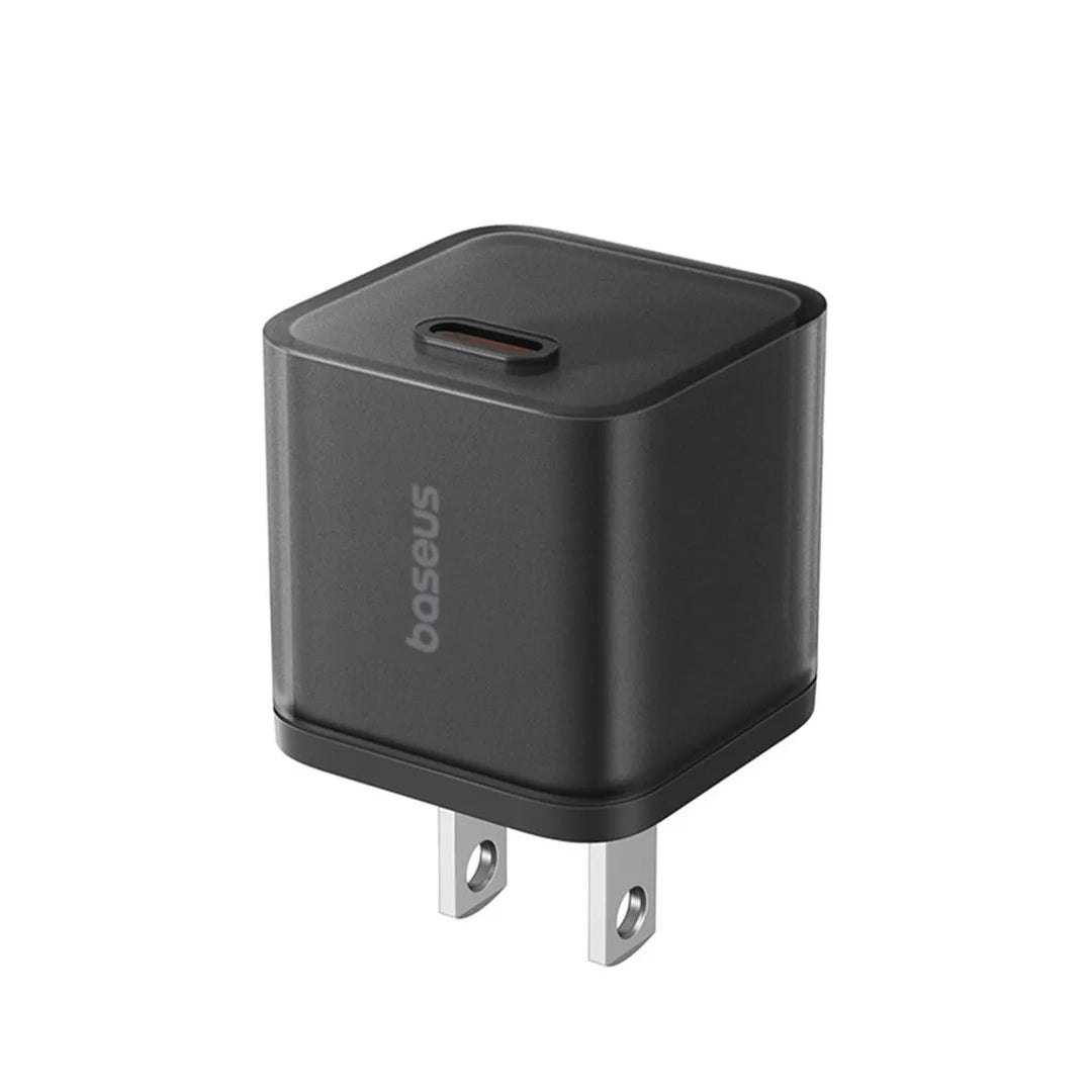 Cargador rápido USB-C Baseus GaN5S 20 W, 1 puerto, enchufe US - Achorao