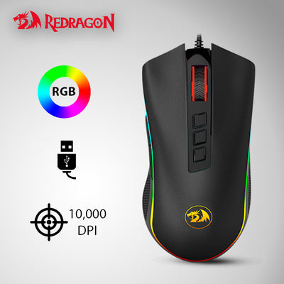 Mouse Gamer Redragon Cobra M711 Rgb