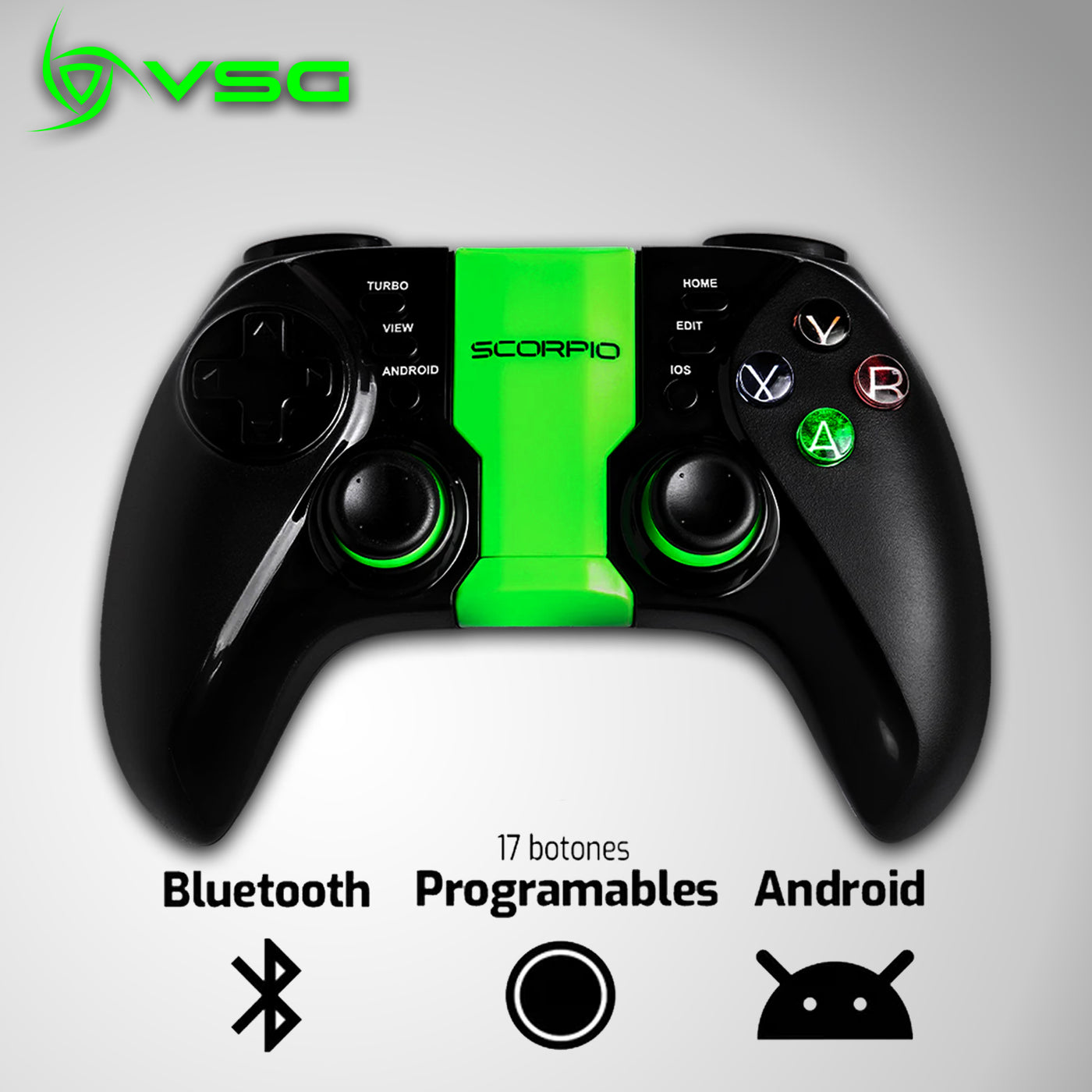 Mando Vsg Gamepad Android  Scorpio, Bluetooth