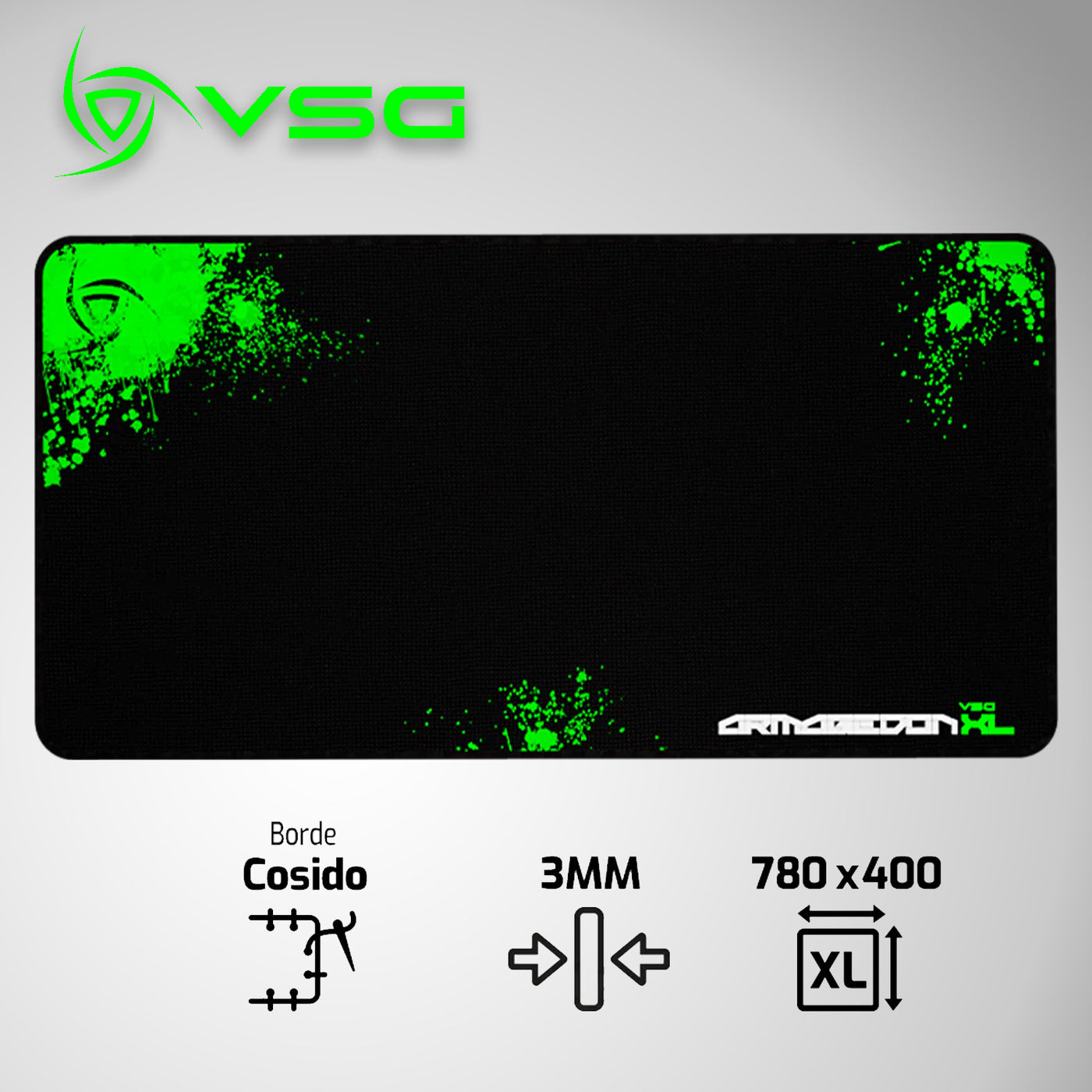 VSG Mouse Pad Gamer Armagedon XL