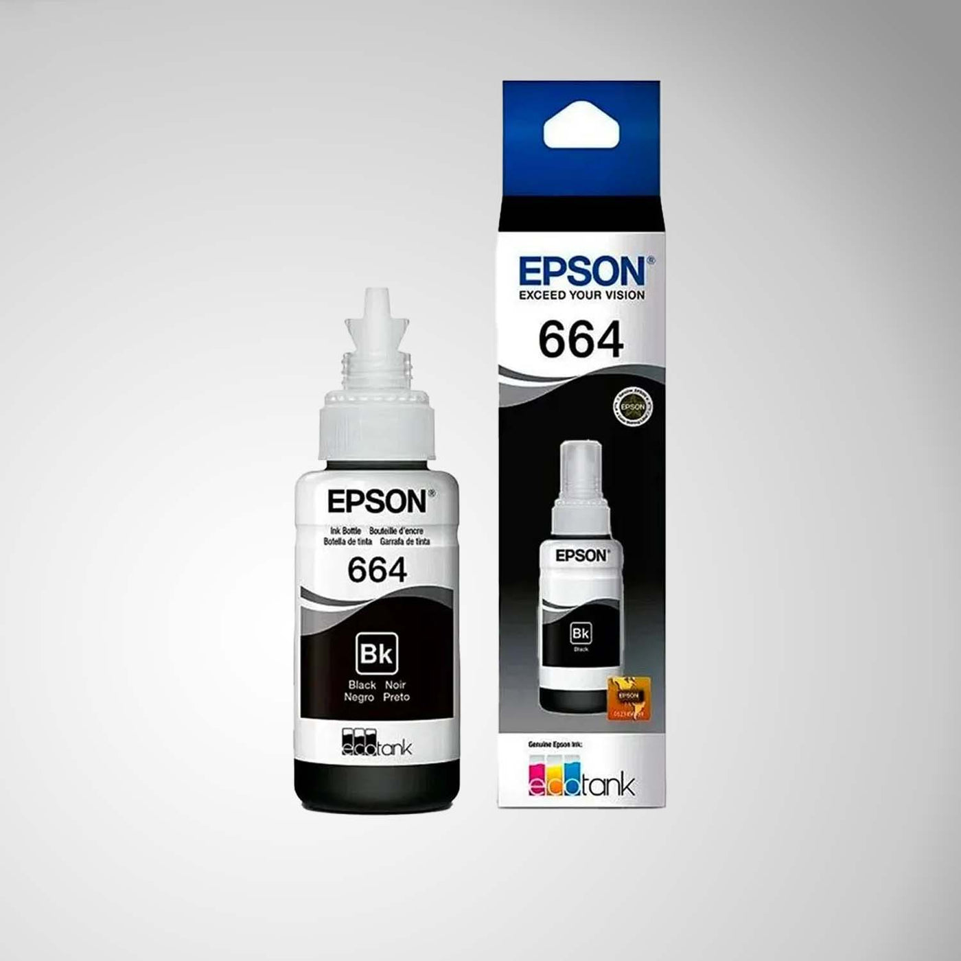 Botella de Tinta Epson T664120(L200/L300/L455/L565)