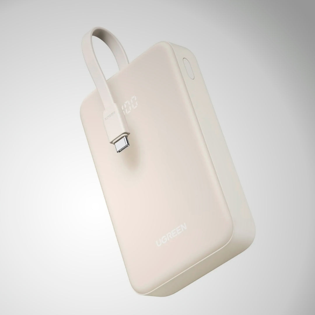 Power bank UGREEN PB505 20000 mAh, 20 W, beige - Achorao
