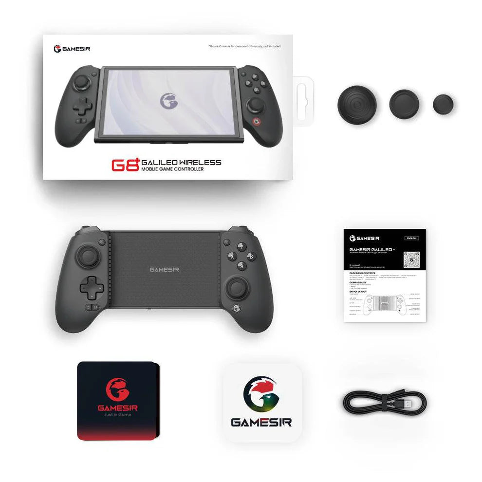 Gamepad GameSir G8 GALILEO PLUS Inalambrico Black - Achorao
