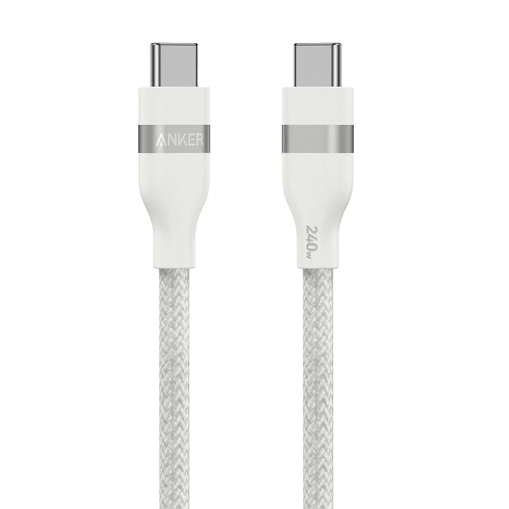 Cable de carga rápida Anker usb C a usb C 3.3FT (1m), 240W, Upcycled Braided