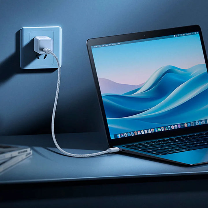 Cargador rápido USB-C Baseus GaN5S 30 W, 1 puerto, enchufe US - Achorao