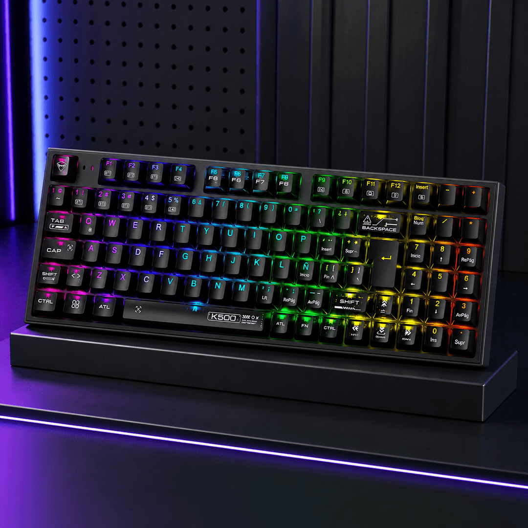 Teclado gamer MACHENIKE K500-B94 Negro