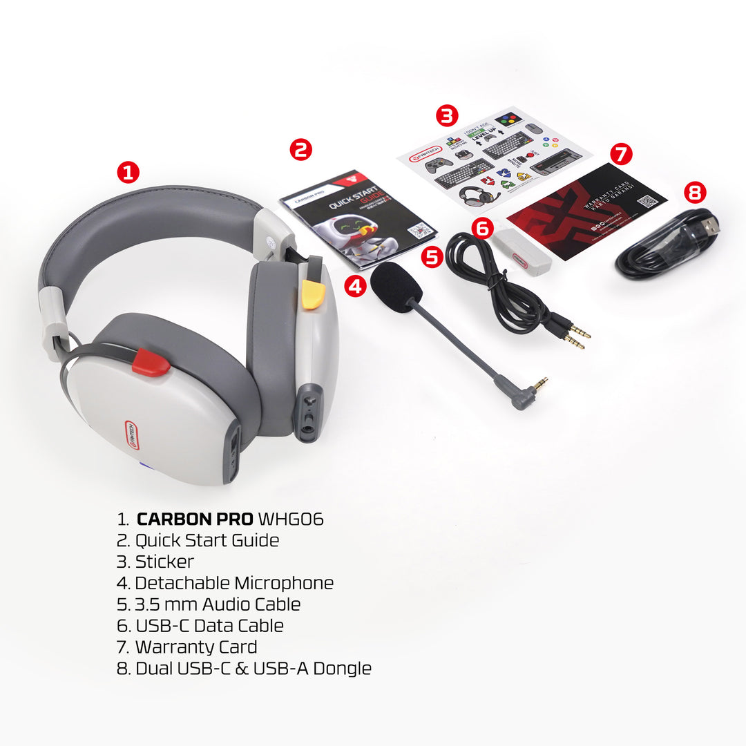 Audífonos gamer FANTECH WHG06 Carbon pro, Supermaxfit