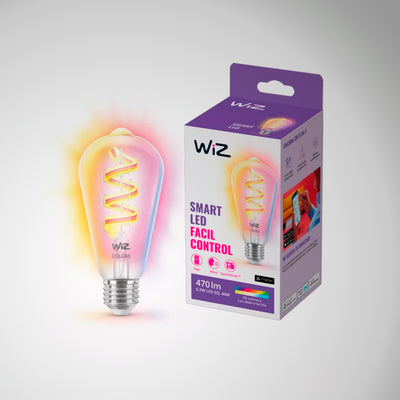 Foco Wizz WI-FI 40W ST64 E27 RGB CL 1PF/6 - Achorao
