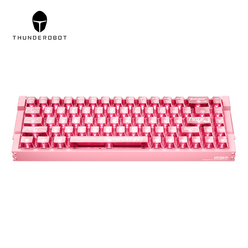 Teclado mecánico THUNDEROBOT VIC68 SE Switch magnético PRO, Inglés