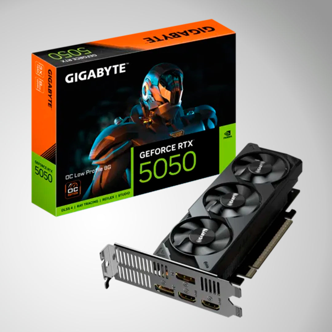 Tarjeta Gráfica Gigabyte GeForce RTX 5050 OC Low Profile 8GB - Achorao