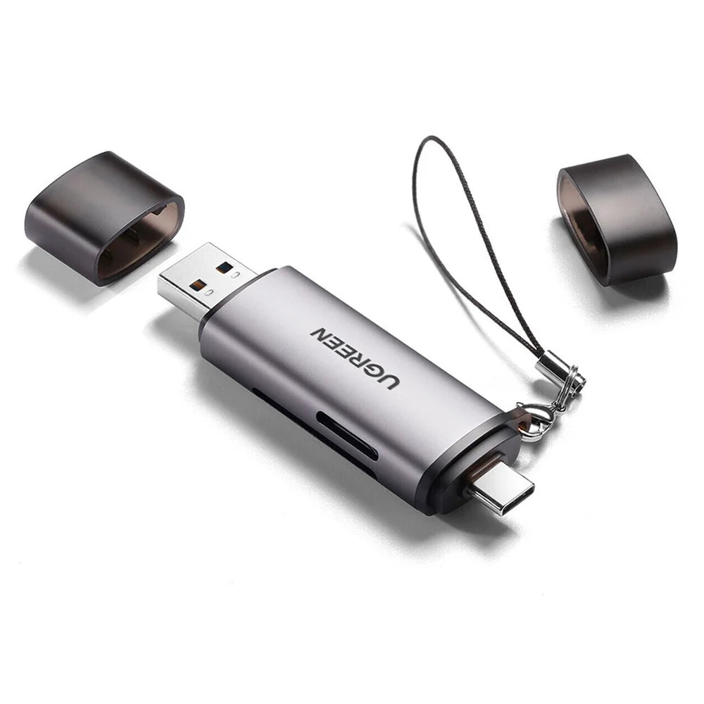 Adaptador UGREEN USB-C/USB-A con lectora de tarjeta SD, CM185