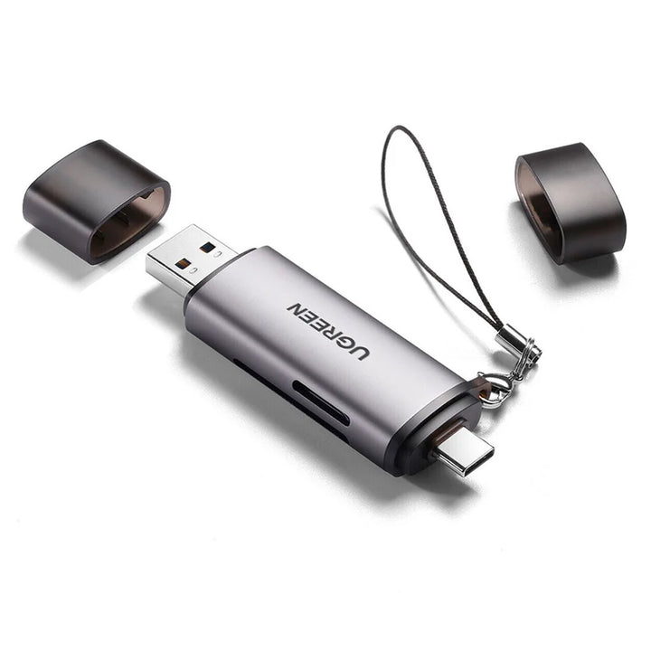 Adaptador UGREEN USB-C/USB-A con lectora de tarjeta SD, CM185