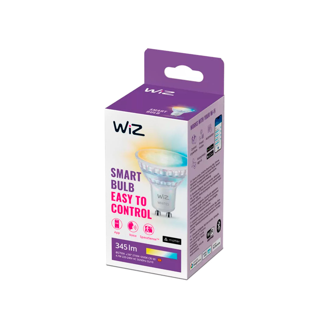 Foco Wizz WI-FI 4.7W GU10 GLASS 1PF/6 - Achorao