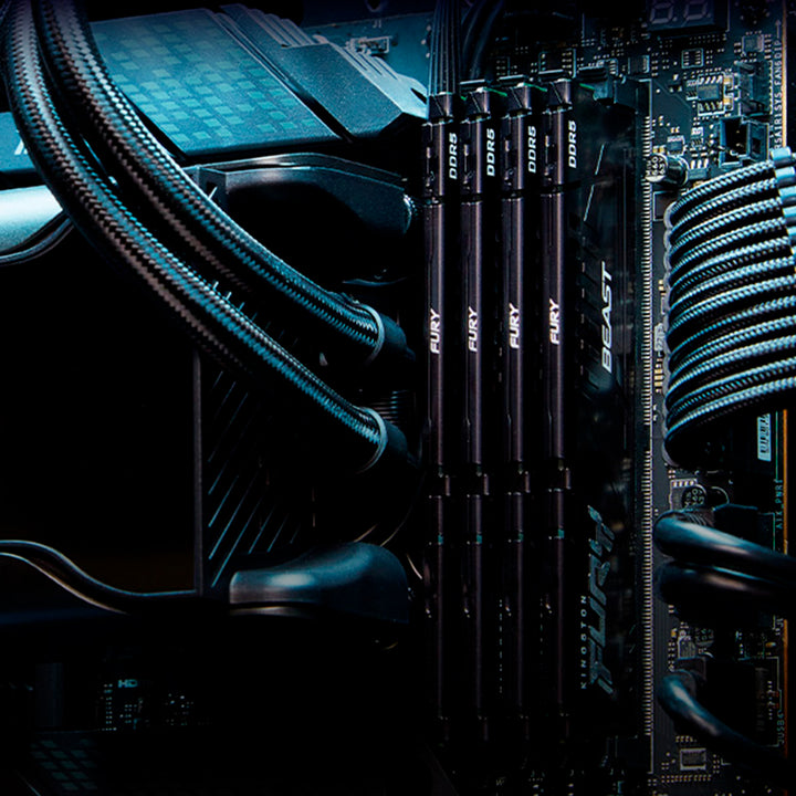 Memoria Ram KINGSTON FURY BEAST 16GB DDR5-5200mhz PC5-41600 CL40 - Achorao