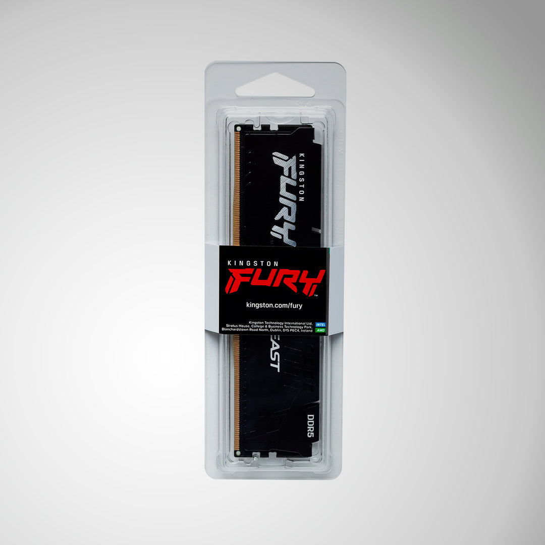 Memoria RAM Kingston Fury Beast 32GB DDR5-5200MHz CL40 - Achorao