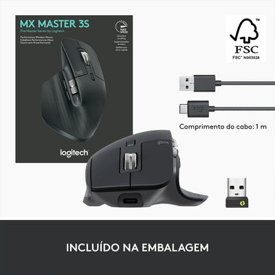 Mouse Logitech Mx Master 3S Performance - Preventa - Achorao