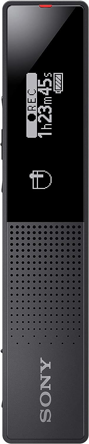 Grabadora de voz digital sony ICD-TX660 con pantalla OLED 16 GB Hasta 636 horas