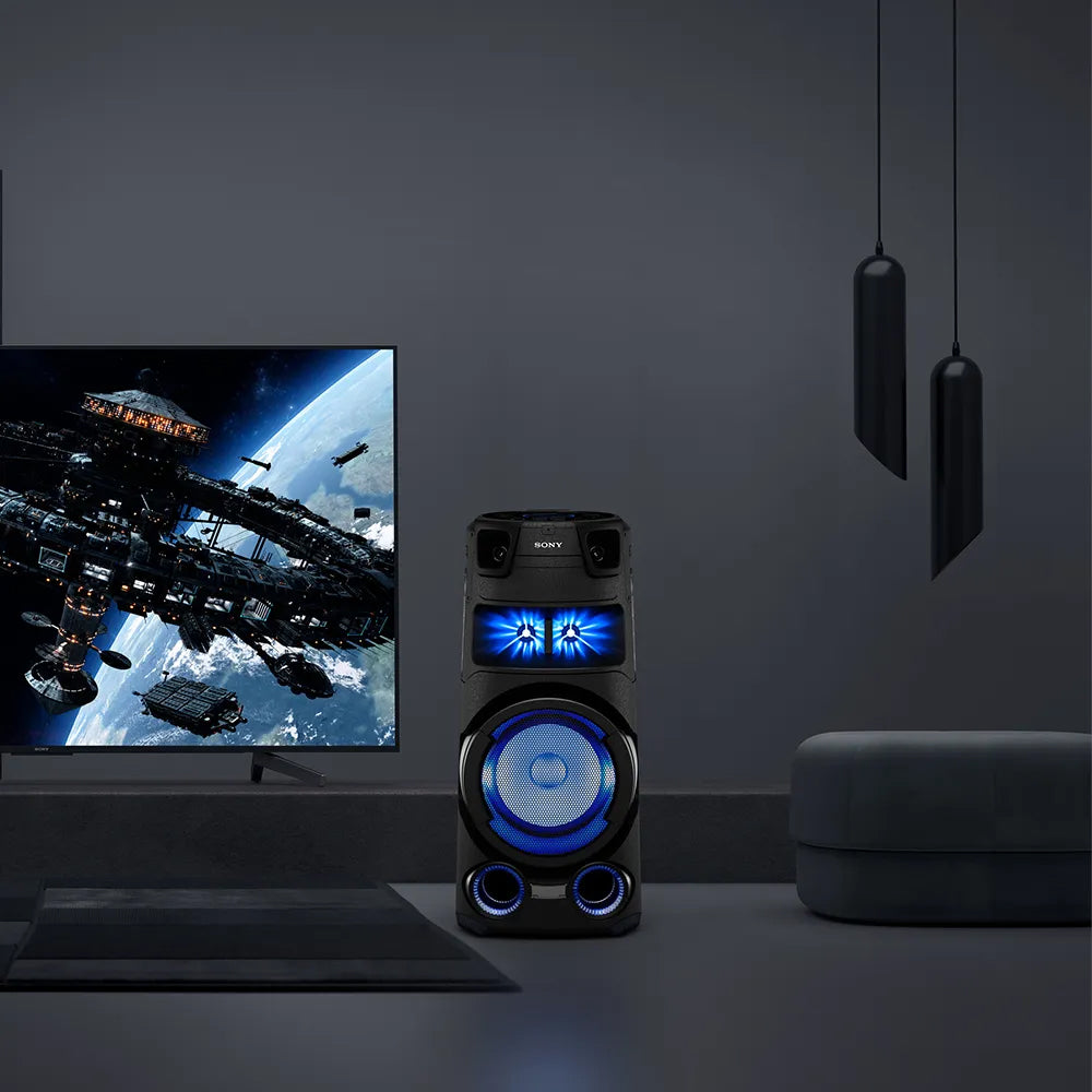 Parlante MHCV73D - Sony  luces y sonido de Fiesta omnidireccional