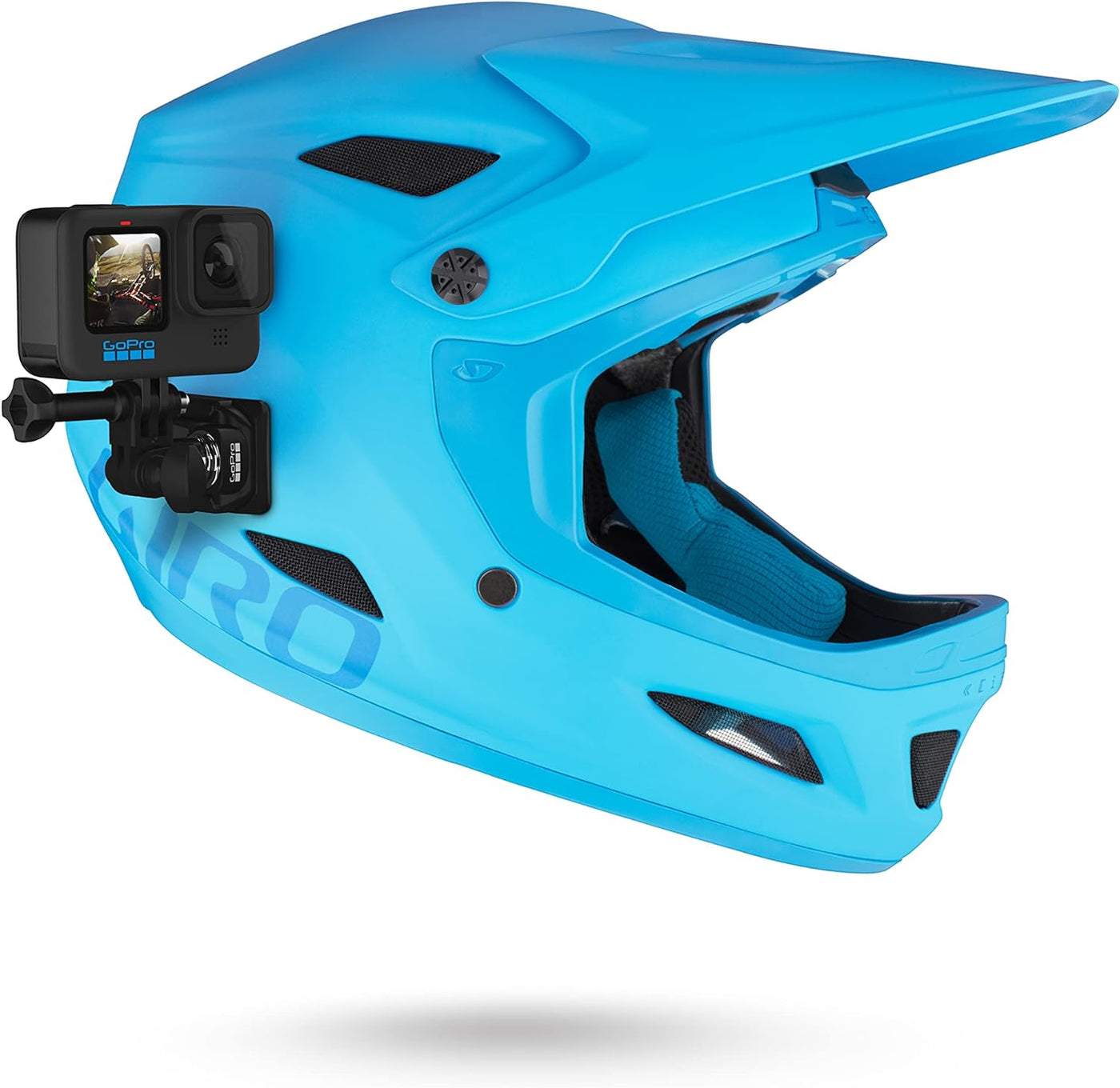 GoPro Helmet Front + Side Mount (Soporte de casco vertical y horizontal)