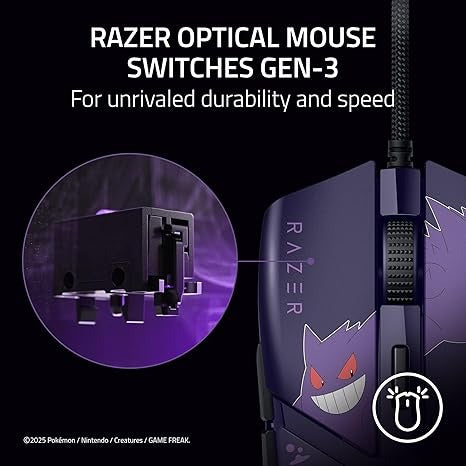 Razer Cobra Gaming Mouse Pokemon Gengar Edition - Achorao