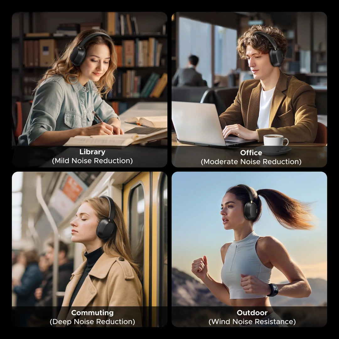 Audífonos inalámbricos UGREEN HiTune Max5c Hybrid Active Noise-Cancelling HP203 - Achorao