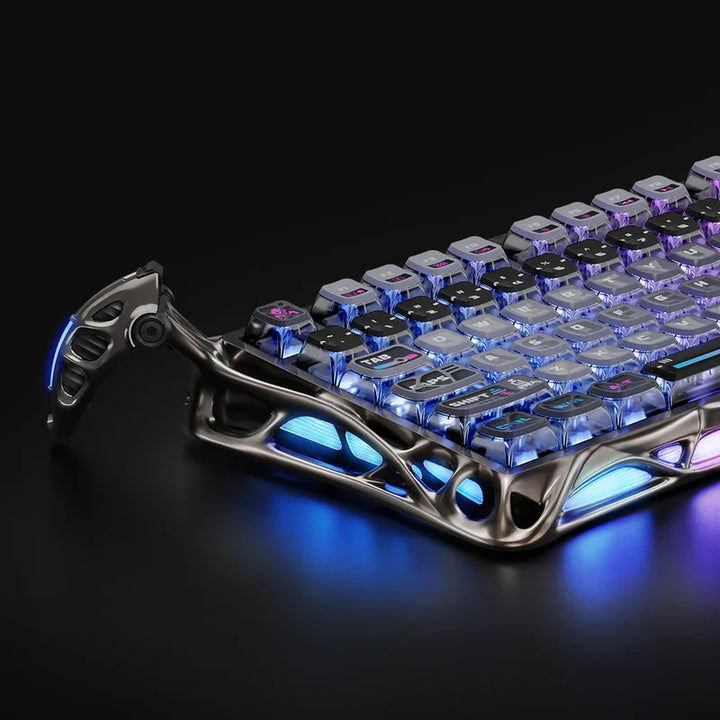 Teclado mecánico gamer Gravastar Mercury K1 Pro, inalámbrico - Achorao